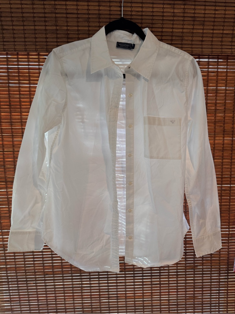 Vineyard Vines Men's White Button-Down Shirt